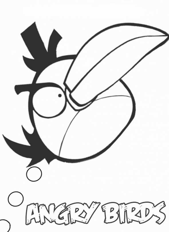 Fun Coloring Pages: Angry Birds Coloring Pages