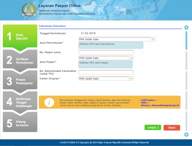 Cara Membuat Paspor Online Bekasi | cara membuat dan perpanjang paspor online lebih mudah cepat Cara Membuat Paspor Online Bekasi | cara membuat dan perpanjang paspor online lebih mudah cepat