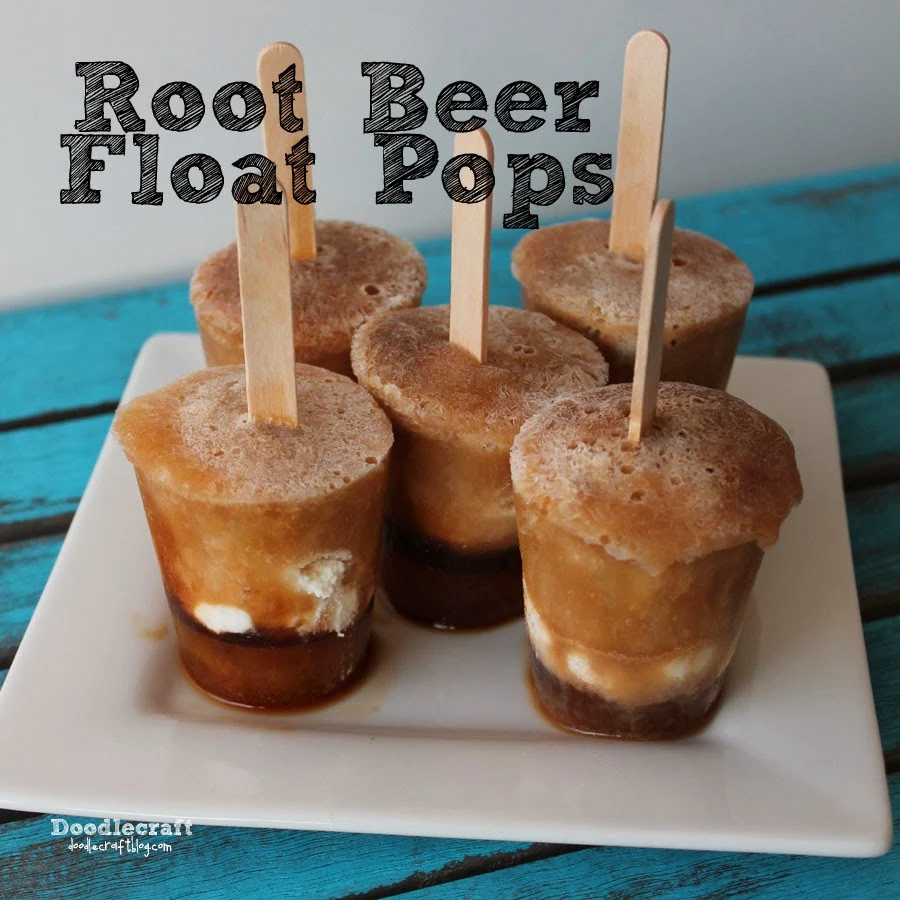 http://www.doodlecraftblog.com/2014/07/root-beer-float-popsicles.html