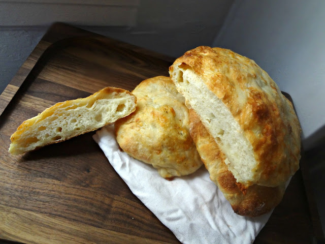 Ciabatta Bread with Morel & Leek Jack Cheese