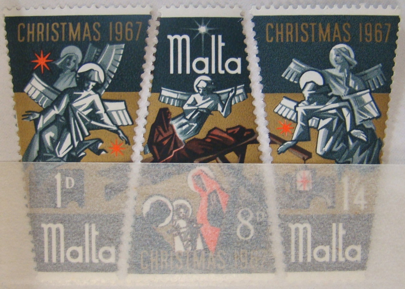 My Postage Stamps Collection Merry Xmas!!!!....... Christmas Malta