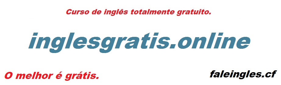inglesgratis.online -  Aprenda Inglês Grátis