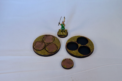 Round base solution with sergeant for comparison