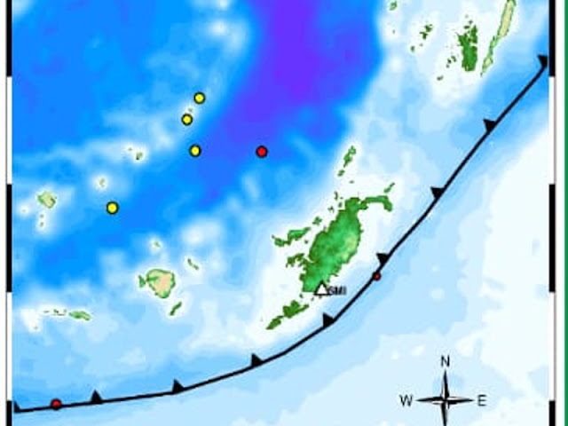 39 Gempa di Tanimbar Selama Oktober 2019 39 Gempa di Tanimbar Selama Oktober 2019