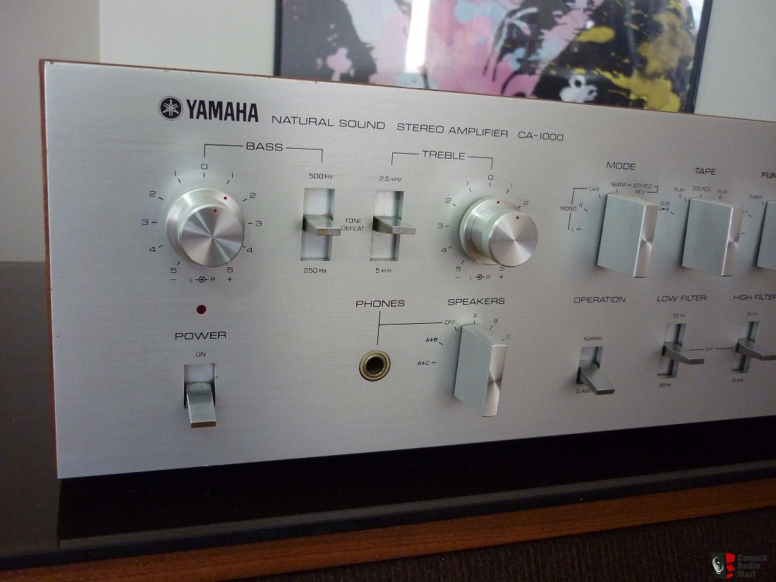 Yamaha CA-1000 - Integrated Amplifier | AudioBaza