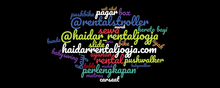 rental stroller jogja - kalo bisa sewa ngapain harus beli