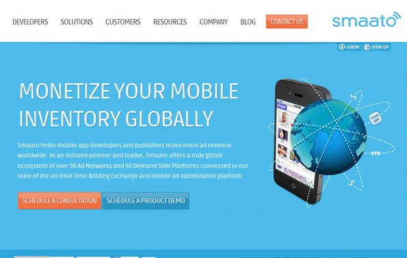 Smaato mobile advertising