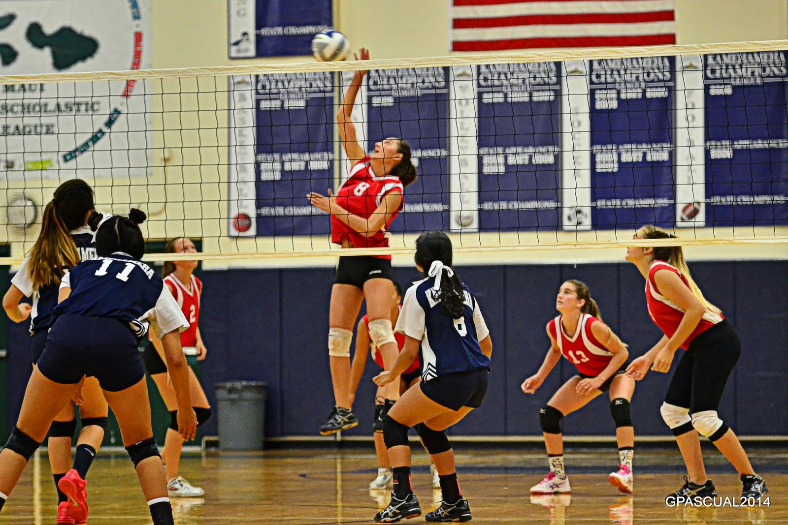 Lahainaluna Sports Shooter LAHAINALUNA GIRLS VOLLEYBALL JV v