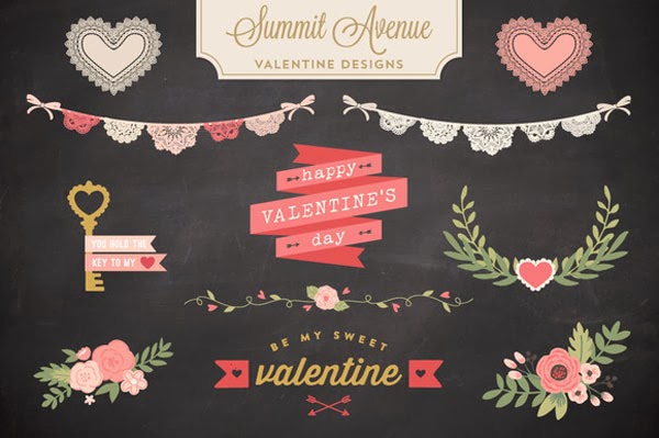 vector graphics valentines