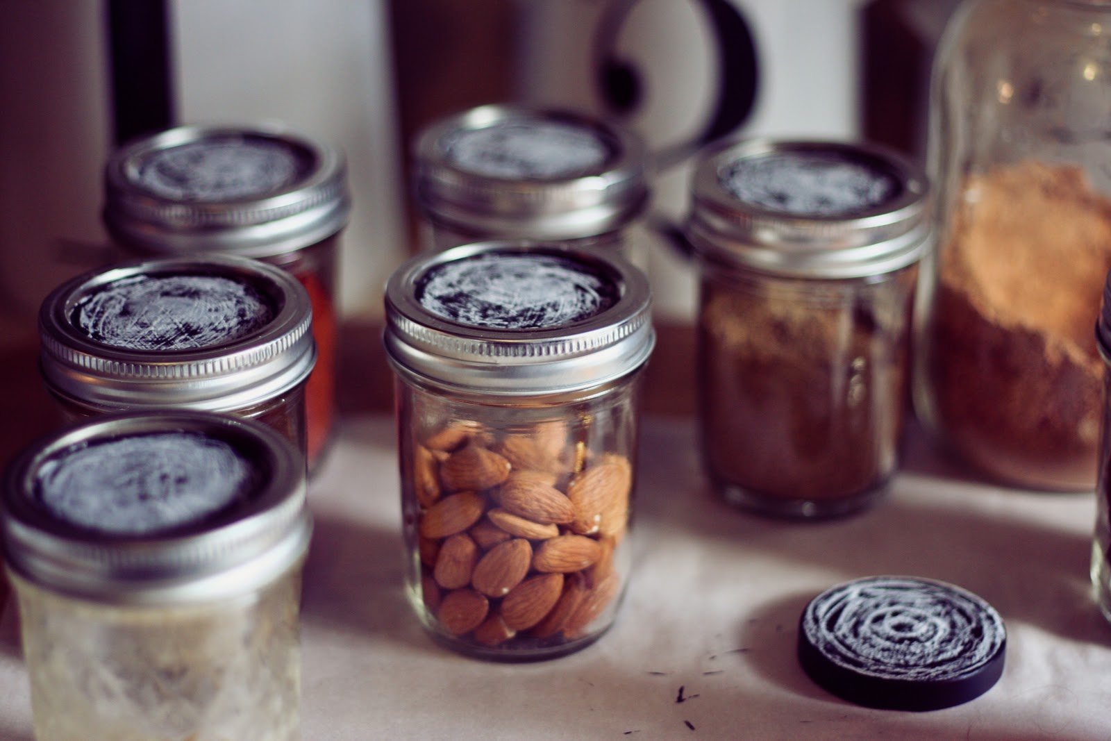 DIY // Chalkboard Paint Labels Our Blessed Road