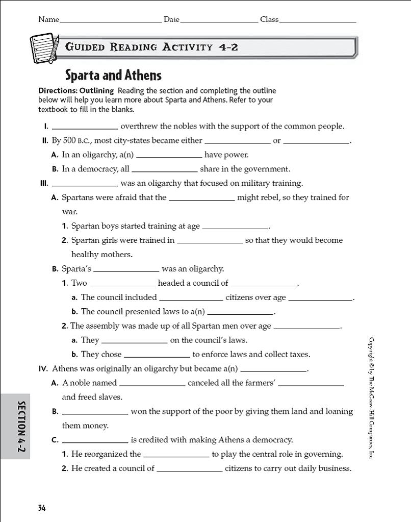 Mr Von Kamp s World Studies Class Chapter 4 Section 2 Sparta And Athens Mr Von Kamp s World Studies Class Chapter 4 Section 2 Sparta And Athens