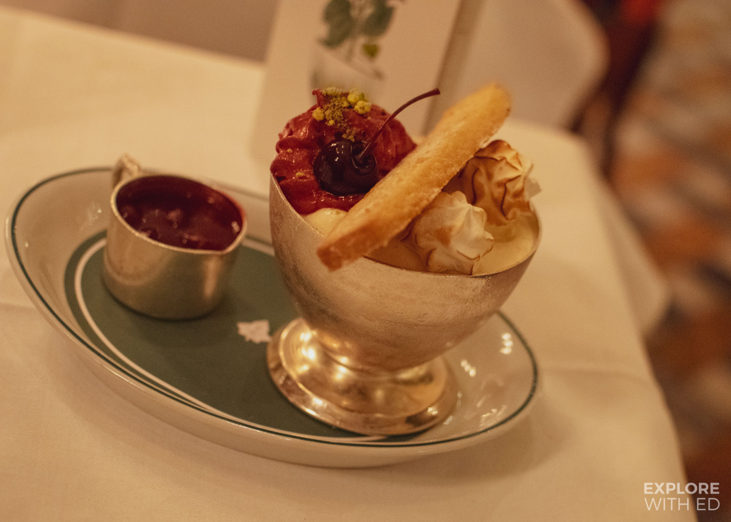 The Ivy Bath desserts