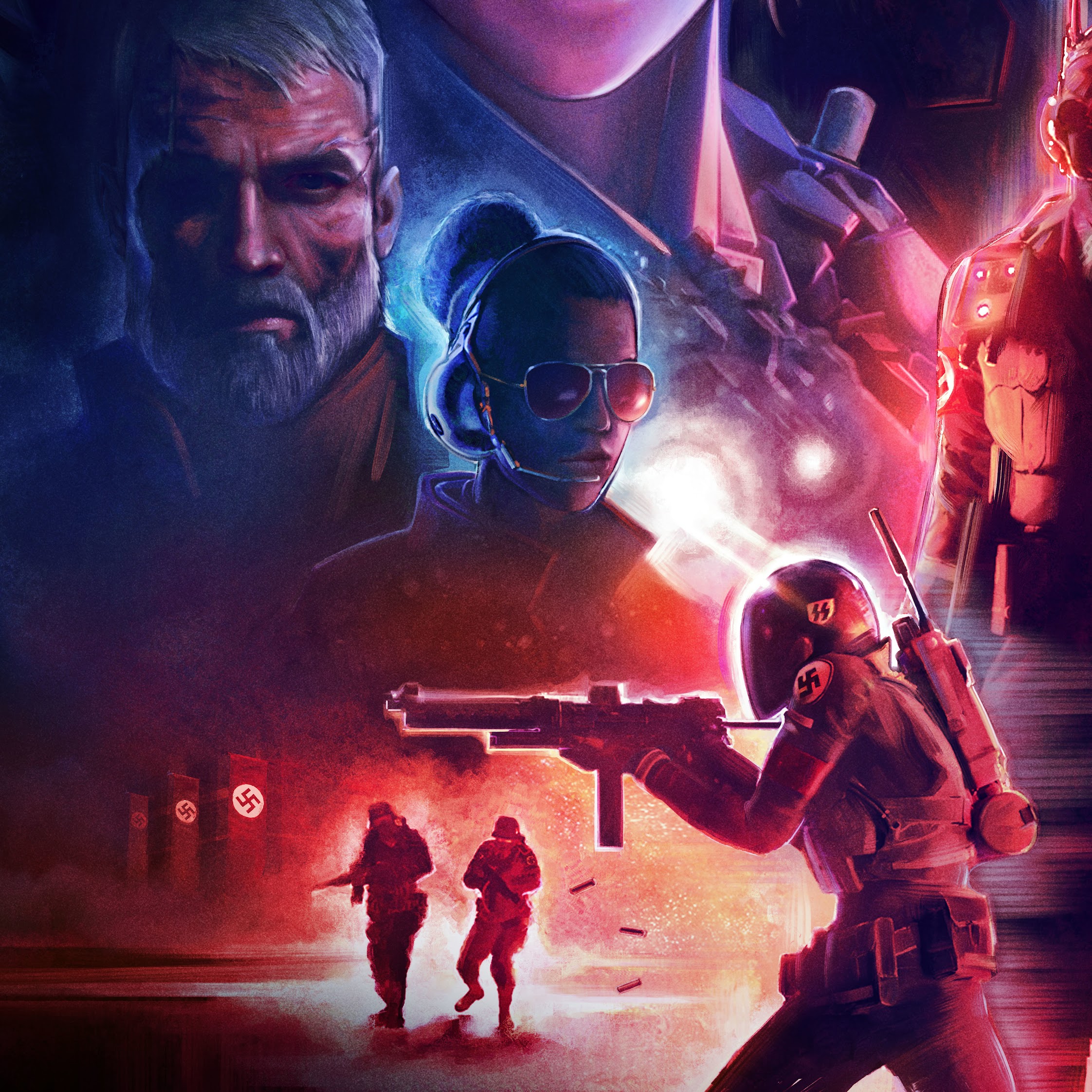 One Xs Max Wolfenstein Ii Wallpaper Wolfenstein: Youngblood, Nazi Soldiers, 8K, #12 Wallpaper