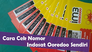 Cara Cek Nomer Indosat Ooredoo Sendiri Melalui HP Android