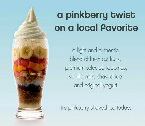 ice Pinkberry shaved