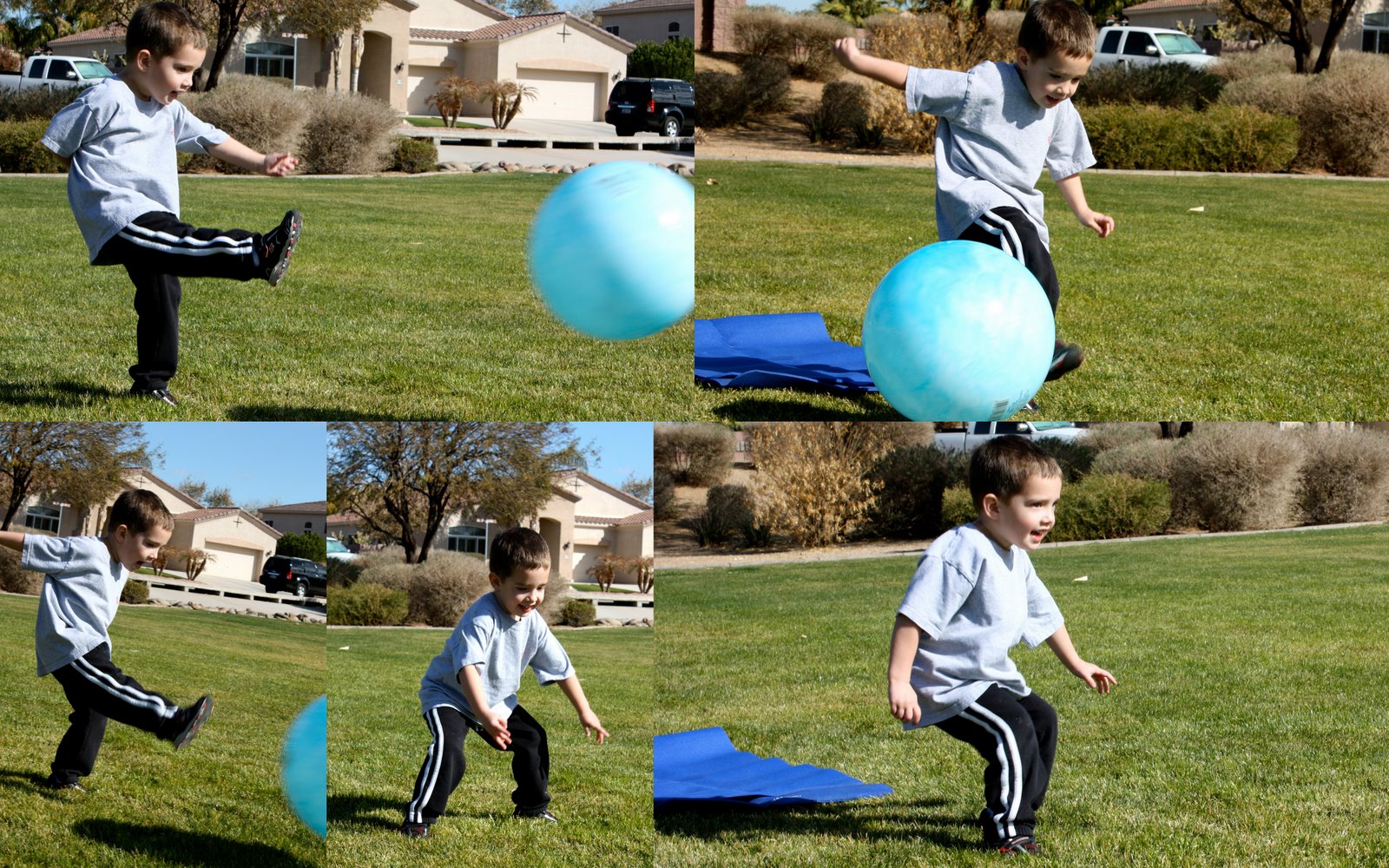 Life as a Ledogar Perfect day for some family kickball