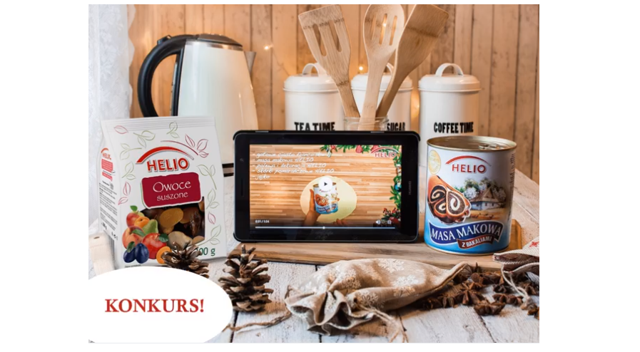 Wygraj zestaw świątecznych produktów HELIO Konkurs