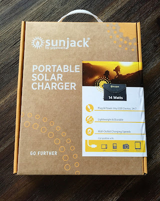 SunJack 14W Portable Solar Charger Box