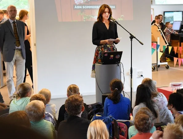 Crown Princess Mary opened the campaign of Sommerbogen 2014