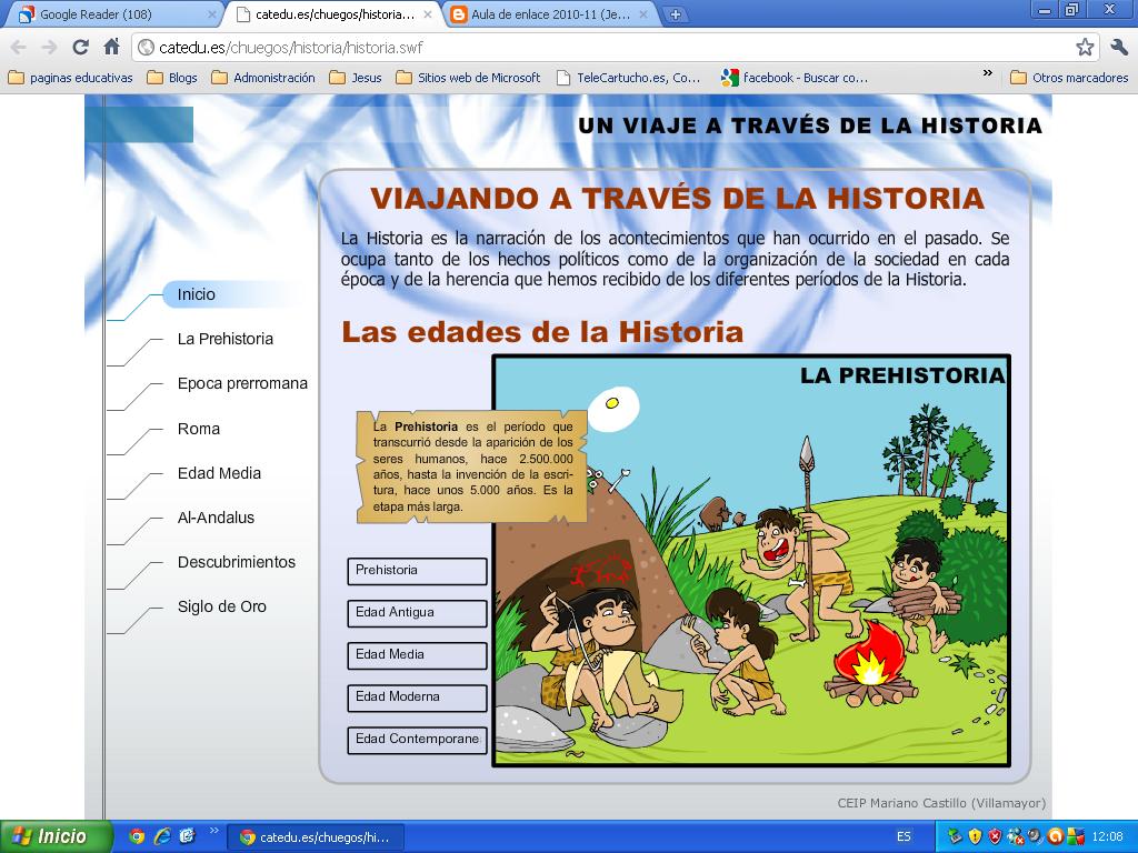 Aula de apoyo (Jesús G. Rey): Un viaje a través de la historia