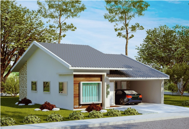 These beautiful small house designs that will fit in a small location, giving you the chance to build a great house in the location or place of your dreams. It is also a small house layout with a very cheap building budget and it is designed to your small lots. These house layouts are suitable for limited lots to answer the growing need as people move to areas where land is insufficient.