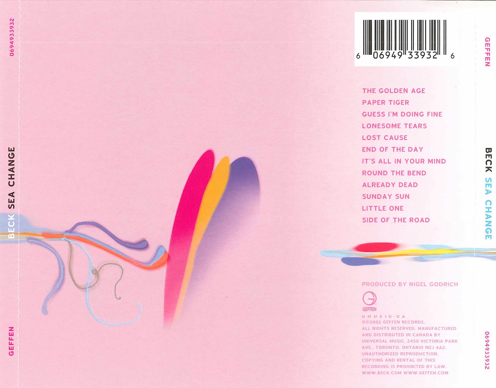 Andrew's Album Art Beck Sea Change (2002)