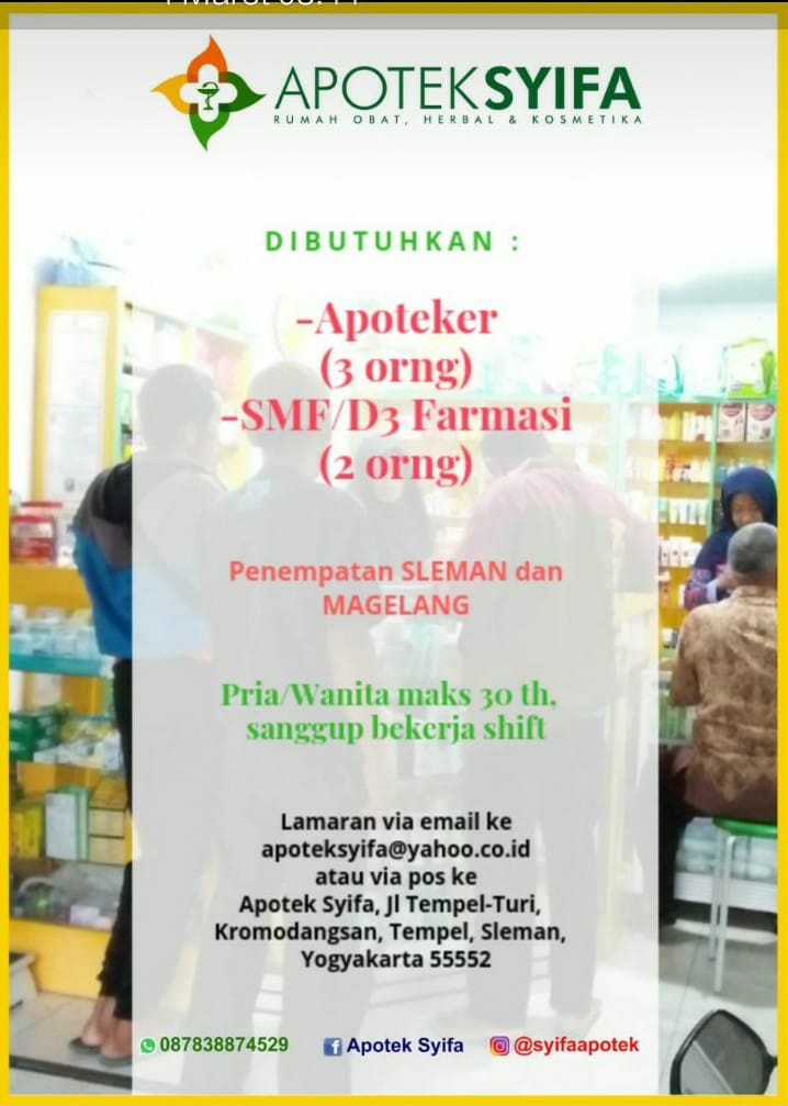 WhatsApp%2BImage%2B2019 03 06%2Bat%2B06.45.22 - Lowongan Apoteker di Apotek Syifa