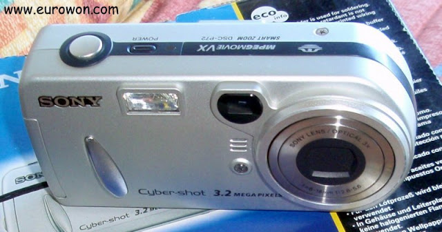 Cámara Sony DSC-P72