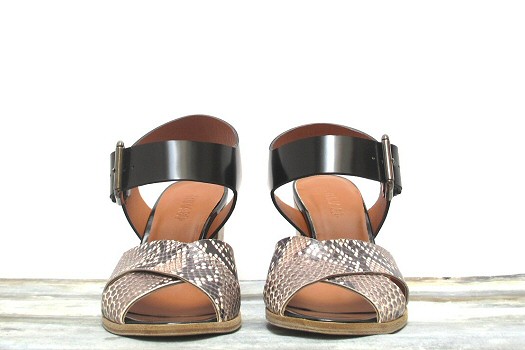 Escarpins Chiltern snake/noir Emma Go