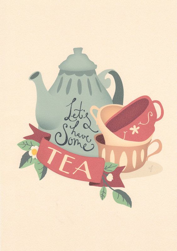 Чаепитие надпись. Надпись чай. Tea time иллюстрация. Время чая иллюстрации.