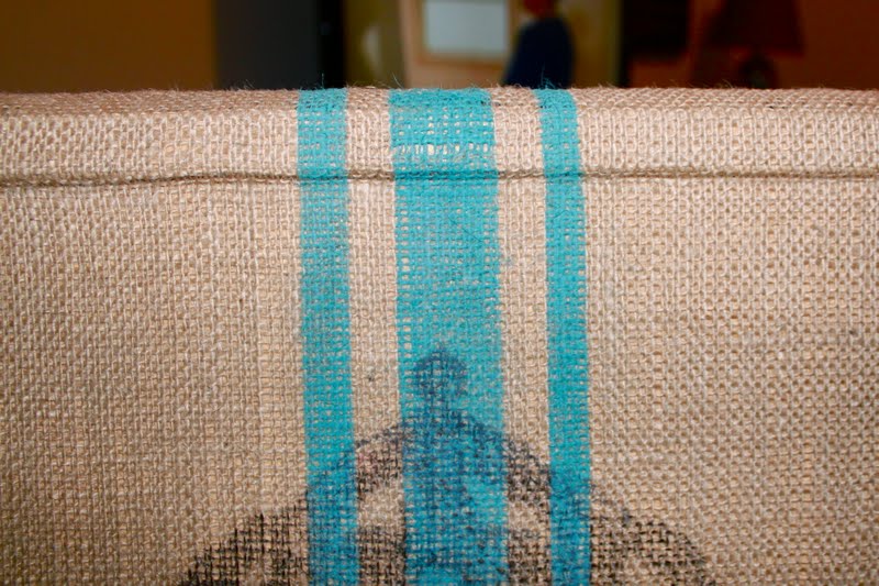 from Gardners 2 Bergers DIY French Grain Sack & Framed Bulletin Board