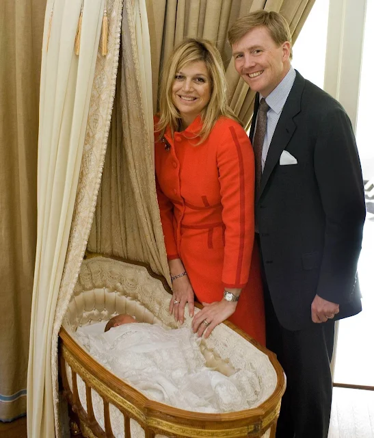 Dutch Princess Ariane celebrates her 9th birthday. Princess Ariane was born in the Bronovo Hospital in The Hague