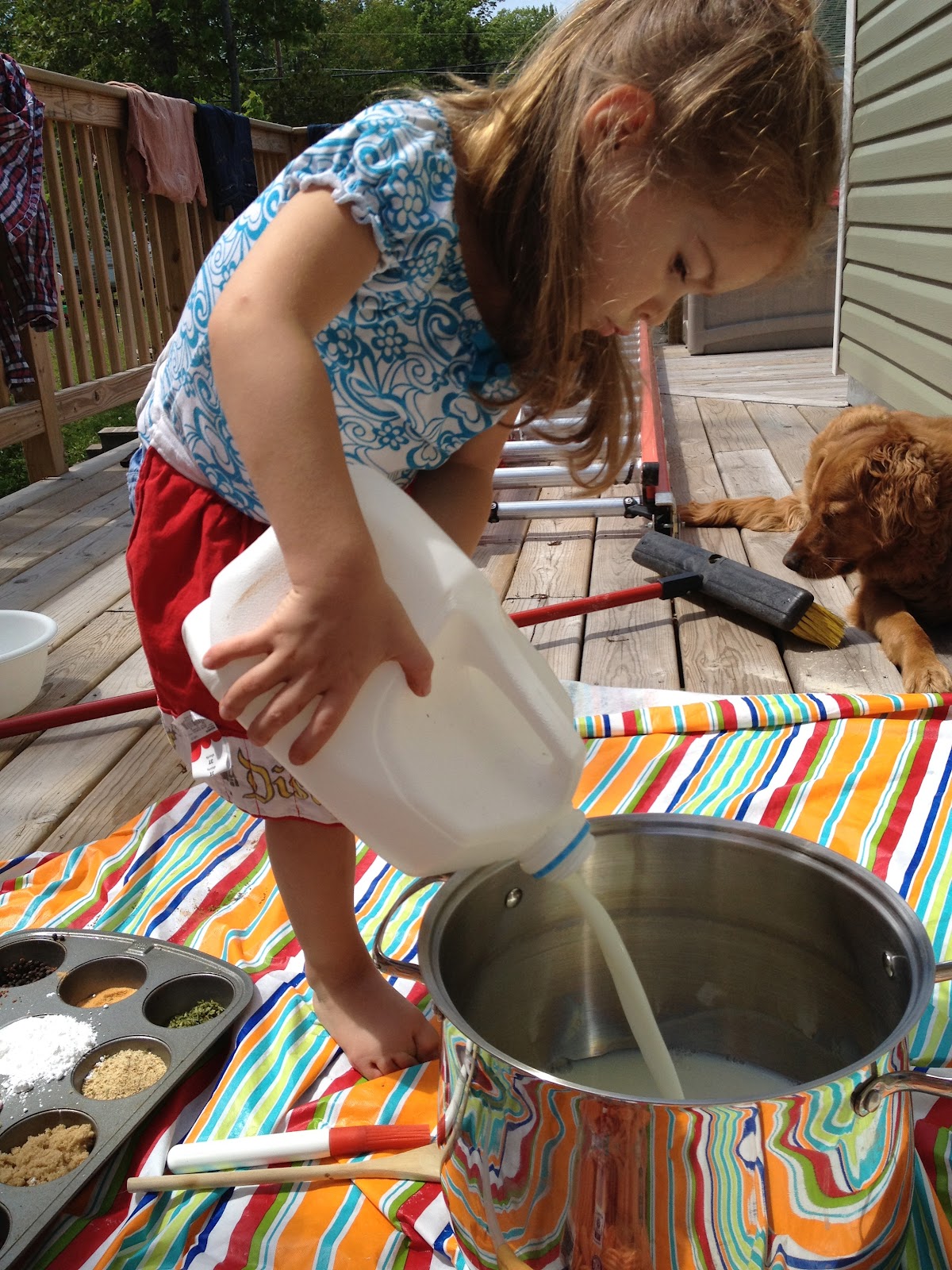 Busy Hands Blessed Hearts: Pretend Cooking with Real Food