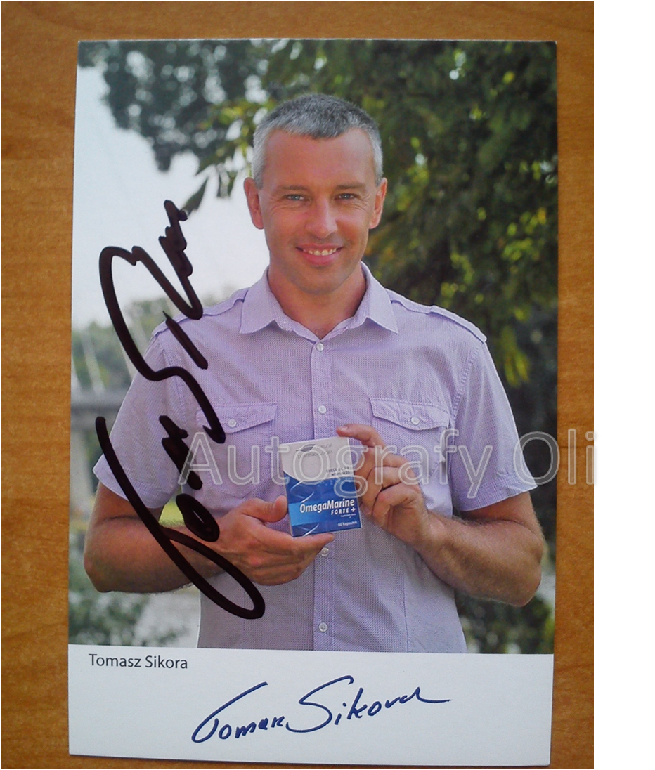 Autografy Oli Tomasz Sikora
