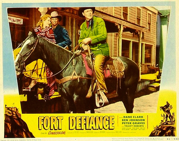 .: Fort Defiance - John Rawlins - 1951