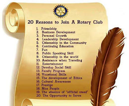 20 reasons to join Rotary Club