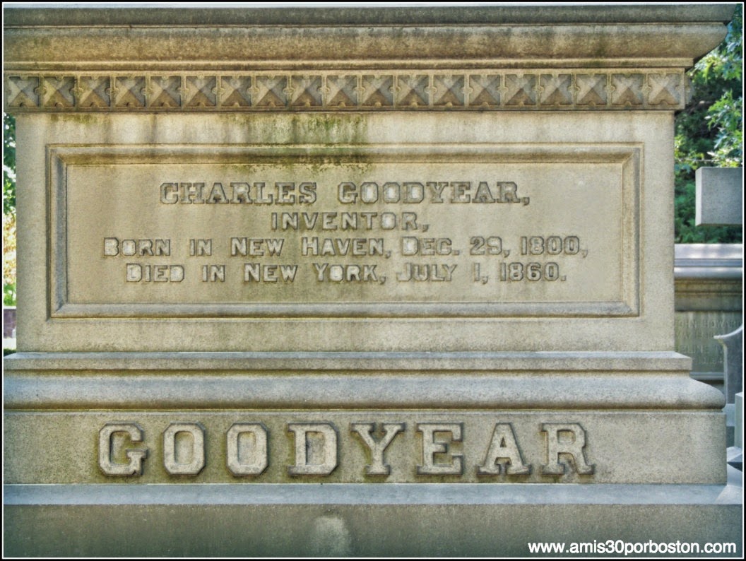 Grove Street Cemetery: Charles Goodyear