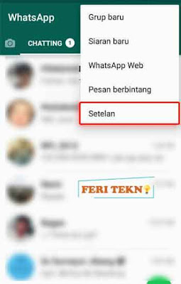 Mengganti nomor hp di whatsapp tanpa menghapus kontak - feri tekno