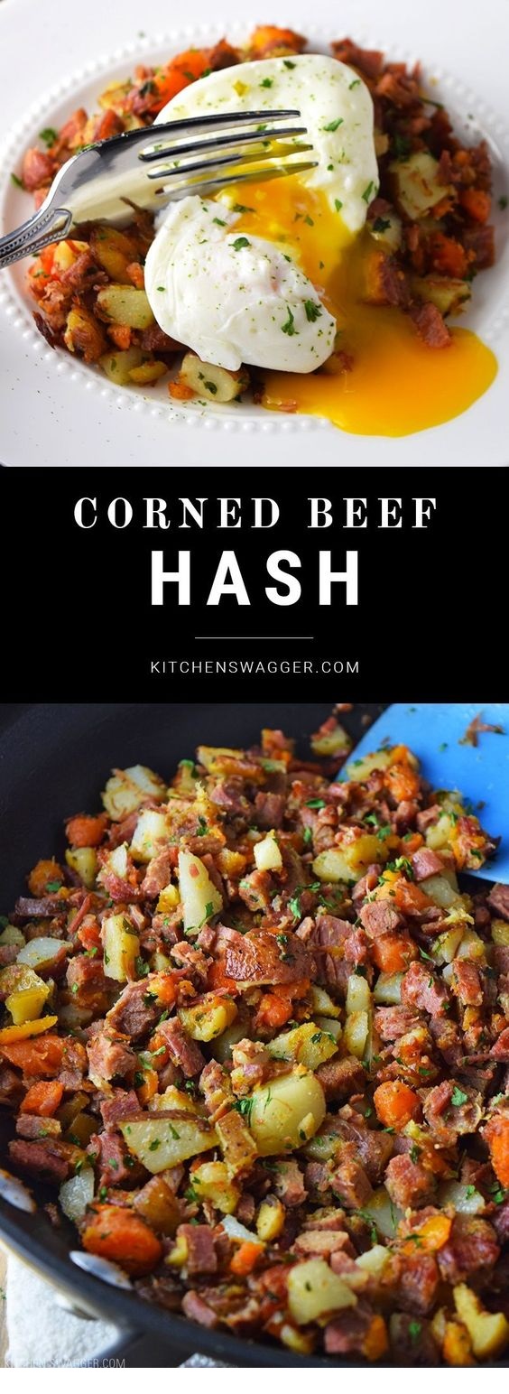Corned Beef Hash and Eggs Recipe