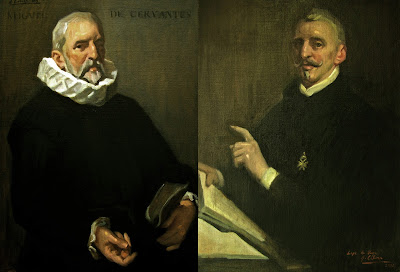 Miguel de Cervantes y Lope de Vega Miguel de Cervantes y Lope de Vega, Alejandro Cabeza, Pintores Valencianos, Pintores de Valencia, Retratos de Alejandro Cabeza, Pintor español, Pintor Valenciano, Pintura Valenciana, Retratista Valenciano, Retratista Español, Maestros españoles del retrato, Retratistas españoles actuales, Pintores españoles, Salomé Guadalupe Ingelmo