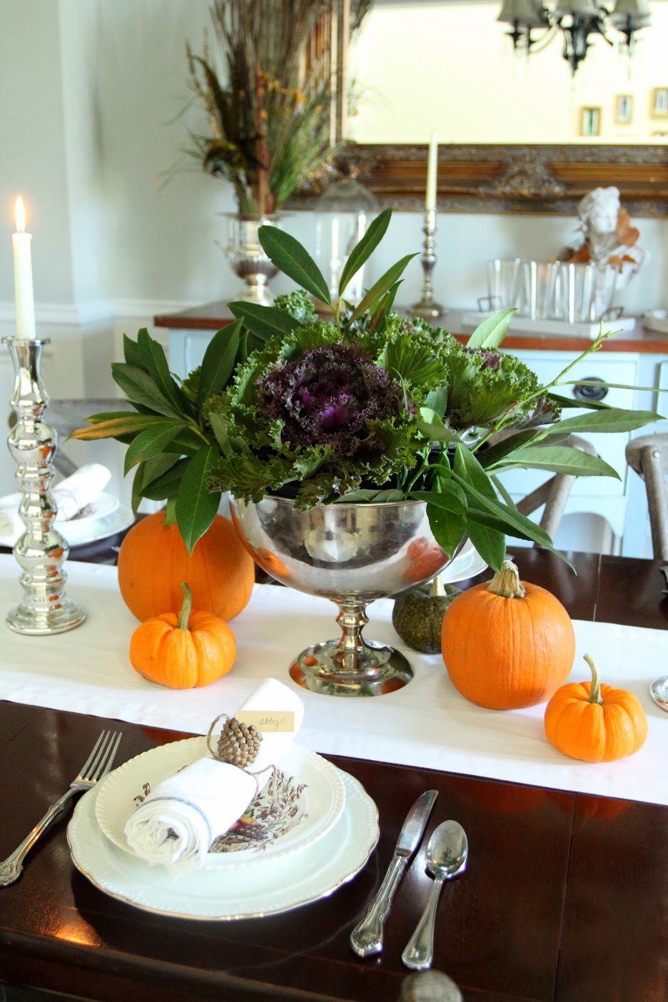 Simple Autumn Tablescape – Less Than Perfect Life of Bliss
