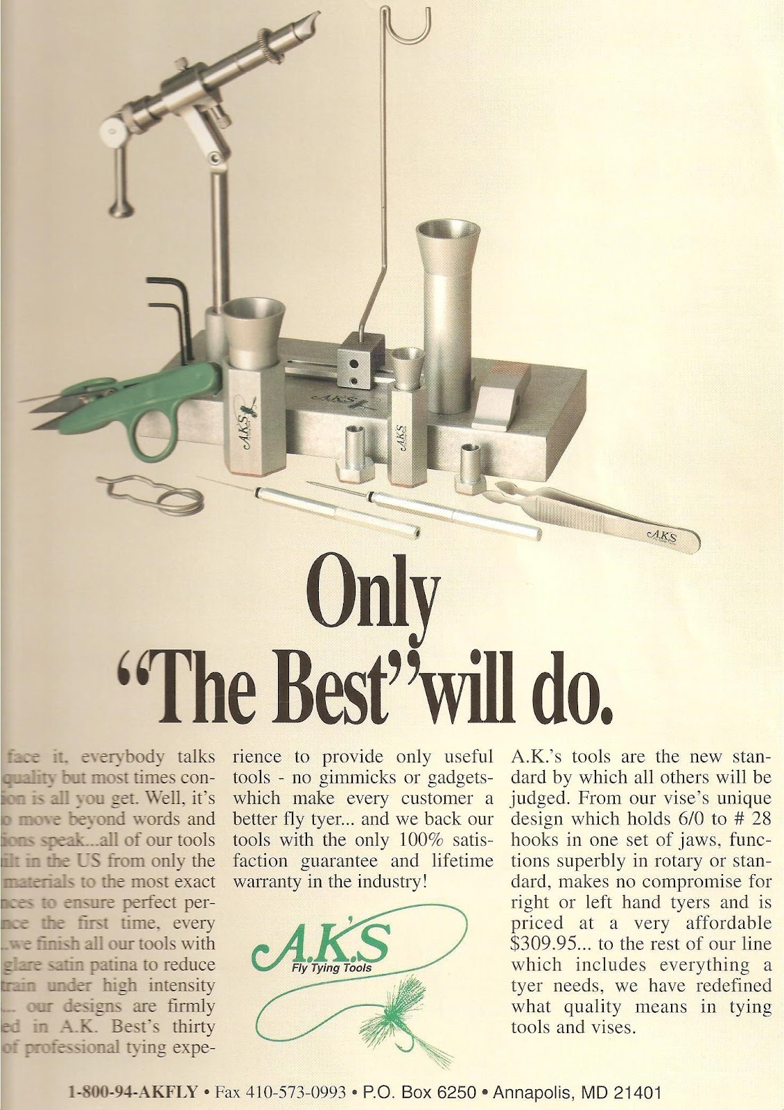 Flytying New and Old A.K. Vise