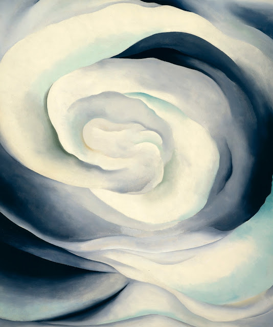 Georgia O'Keeffe : Abstraction white rose Georgia O'Keeffe : Abstraction white rose Tate Modern 2017 exposition Londres