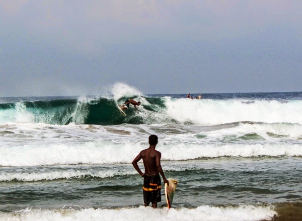 Surfboarding in India