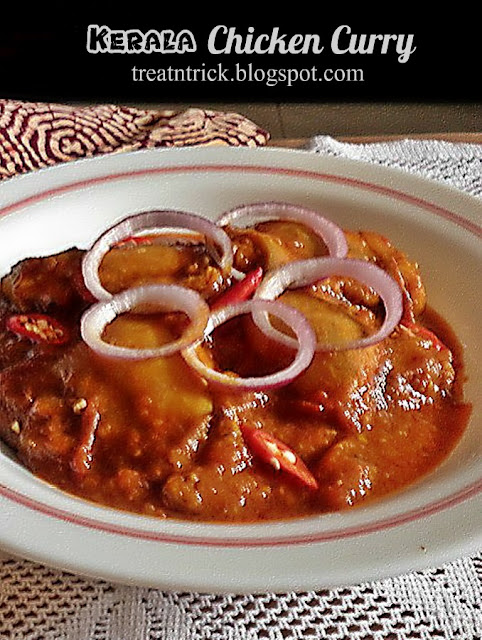 Kerala Chicken Curry Recipe @ treatntrick.blogspot.com