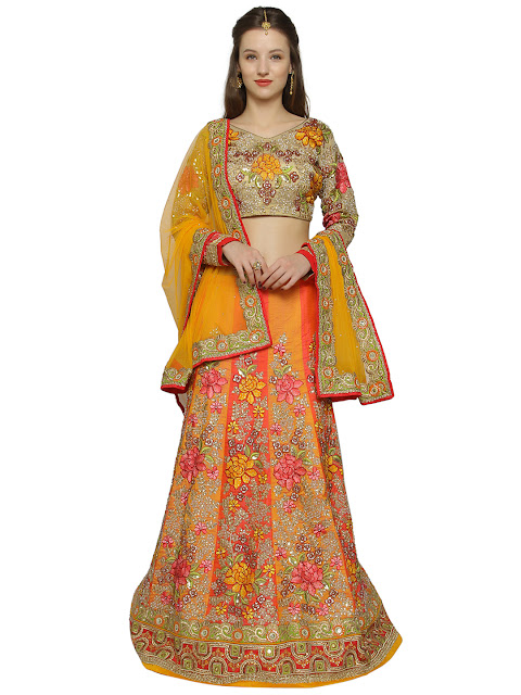 Lehenga Choli Myntra