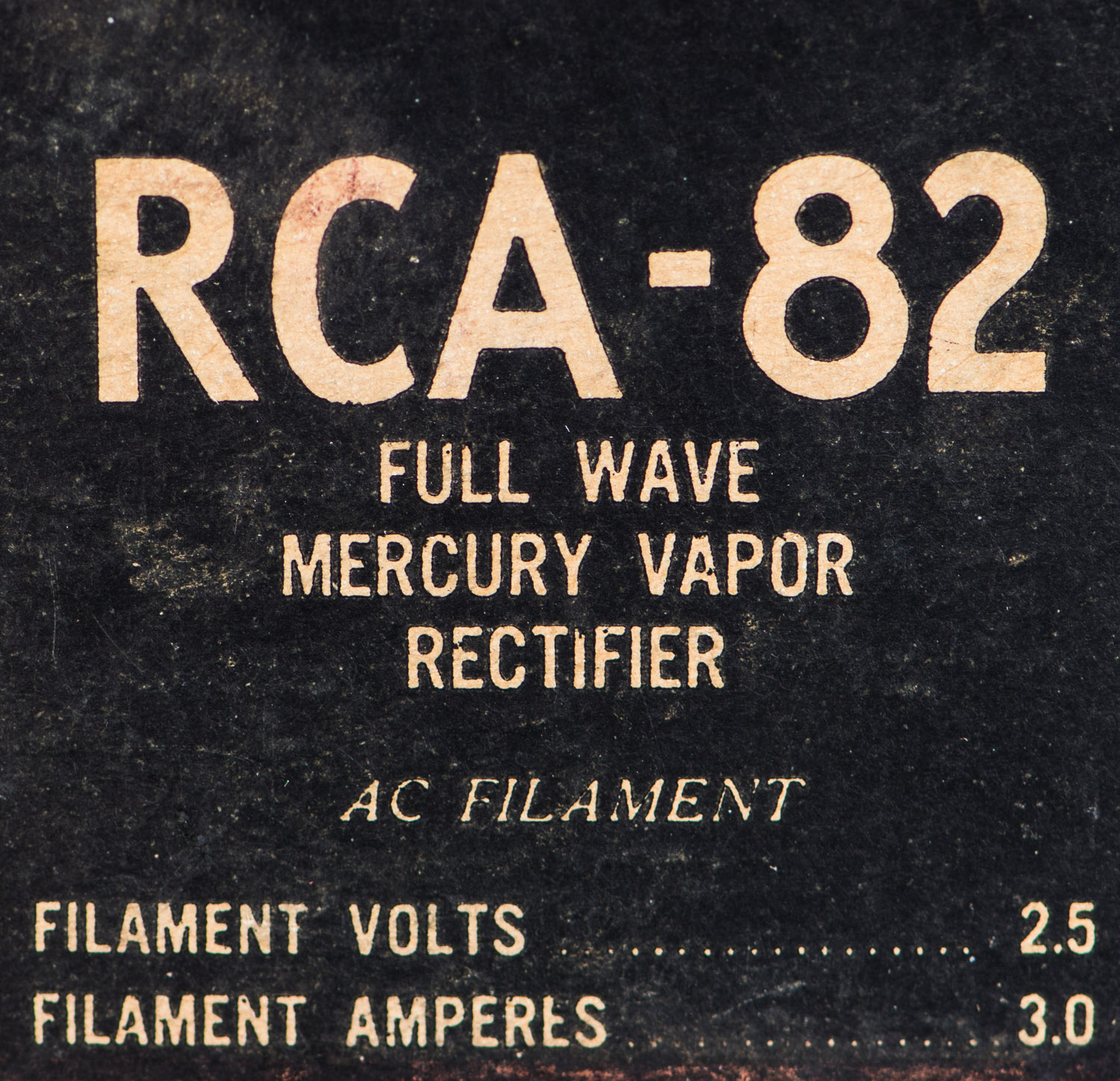RCA HV Half-wave Rectifier 2X2A Vacuum Tube for sale online 
