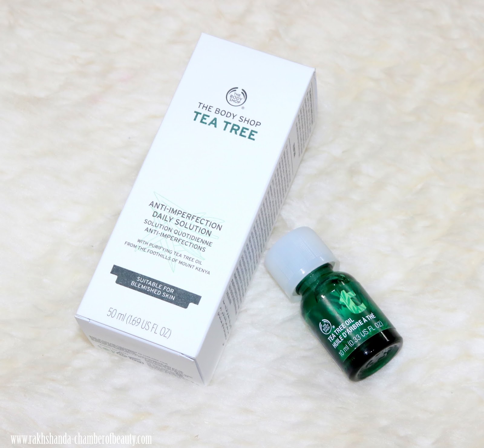 The Body Shop Tea Tree Anti-Imperfection Daily Solution The Body Shop, Chamber of Beauty, Anti imperfection serum, The Body Shop Tea Tree Anti-imperfection Daily Solution, Indian beauty blogger,