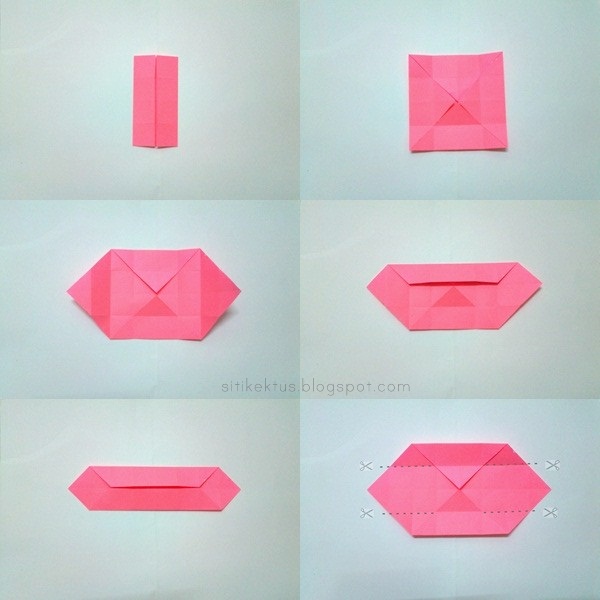 Cara membuat kotak kertas simple