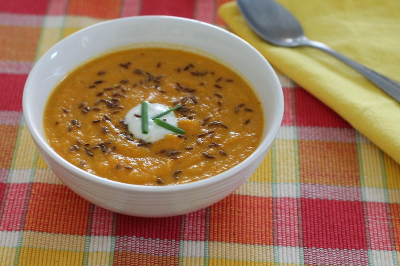 Food Lust People Love CarrotCumin Soup EatRightforYourSight